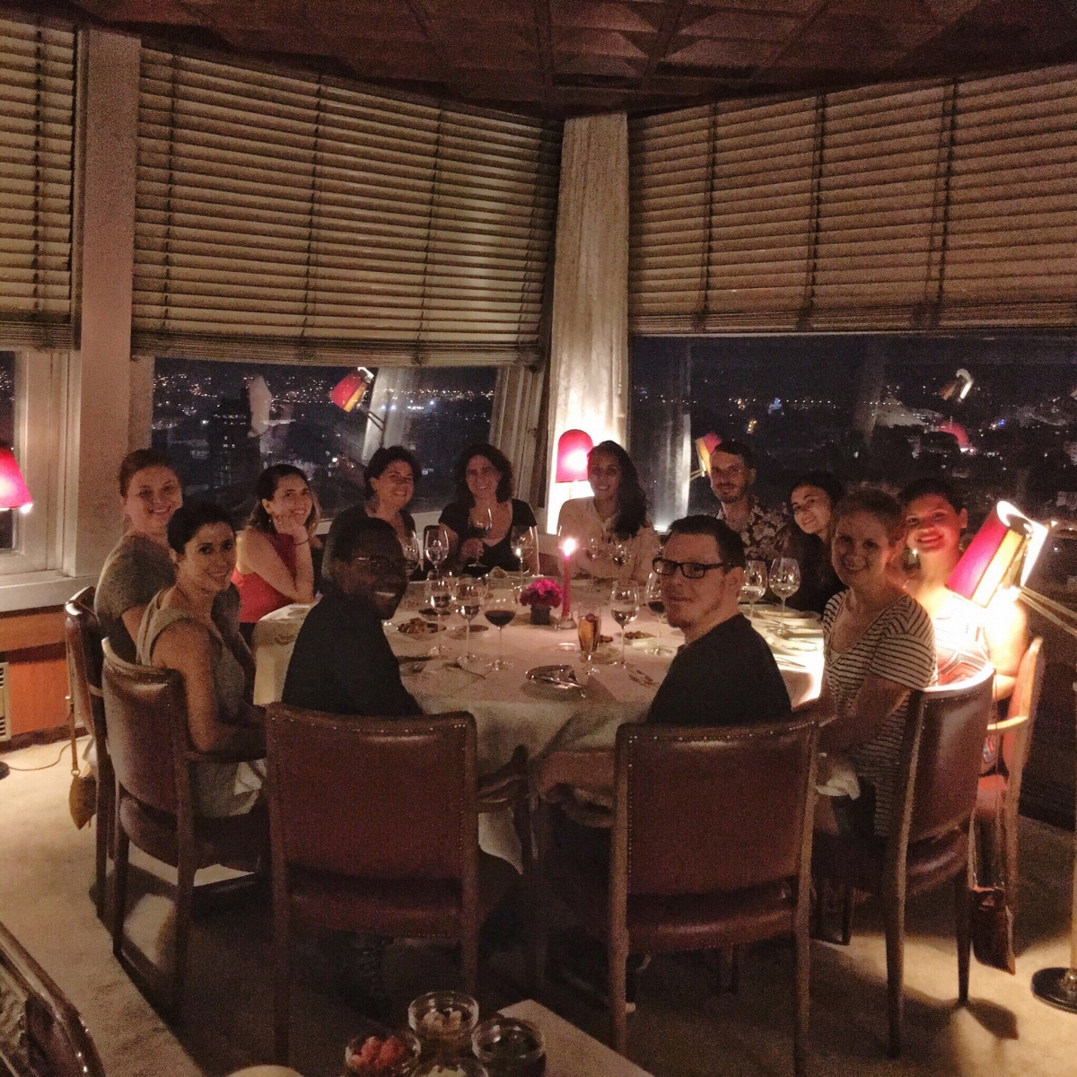 Dinner with a view of Porto