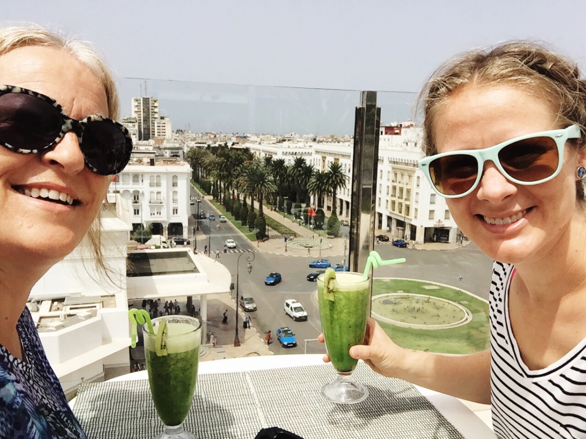 A very Rabat rooftop